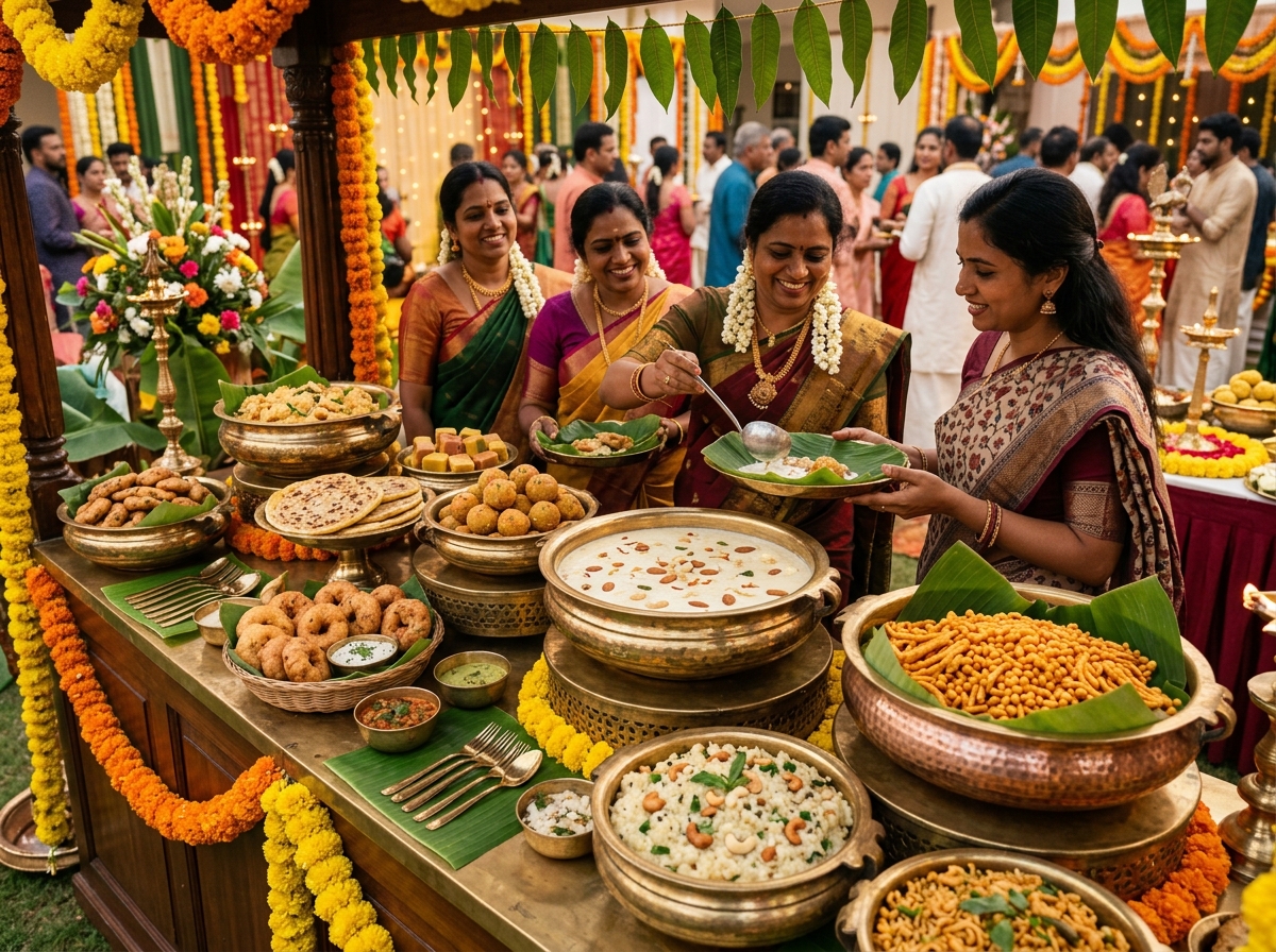 Festival Catering setup